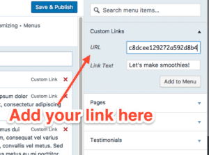 how to add affiliate links